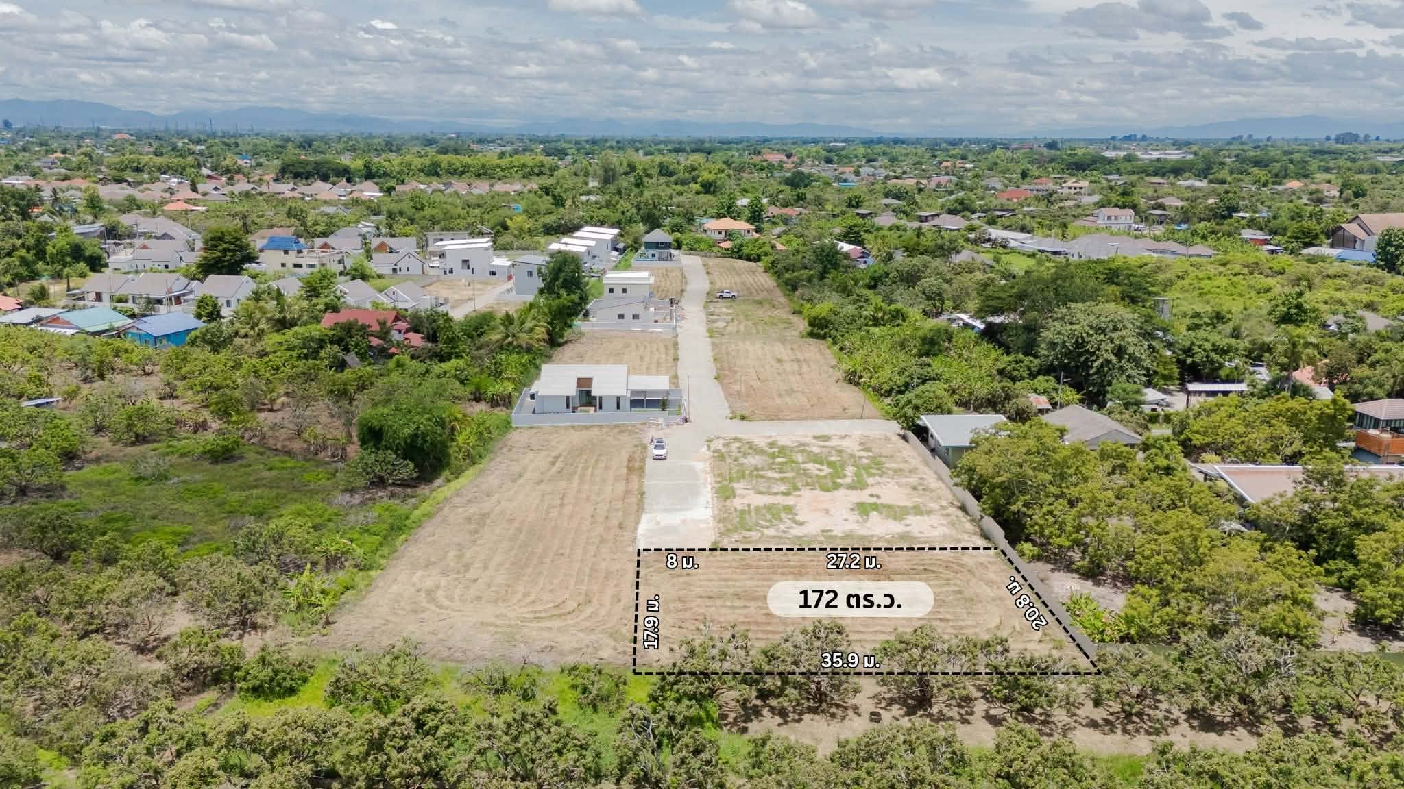 ที่ดิน สารภี หนองผึ้ง จังหวัด เชียงใหม่ แบ่งขาย 4 แปลง รูป 4