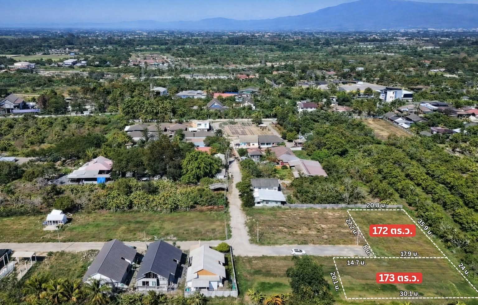 ที่ดิน สารภี หนองผึ้ง จังหวัด เชียงใหม่ แบ่งขาย 4 แปลง รูป 5