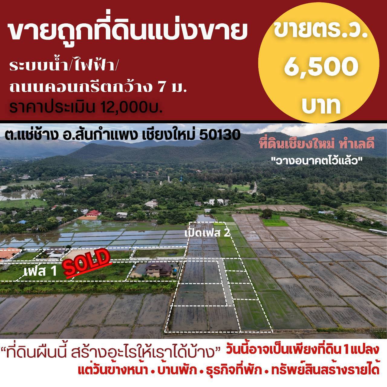 ที่ดินแช่ช้าง ดอยยาว วิวดอยสวย รูป 7